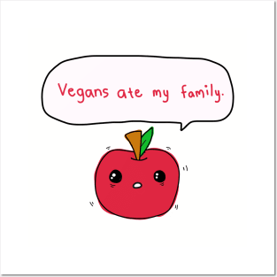 Vegans At My Family Posters and Art